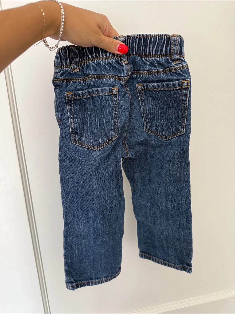 Old Navy Blue Toddler Jeans with Elastic Waist
